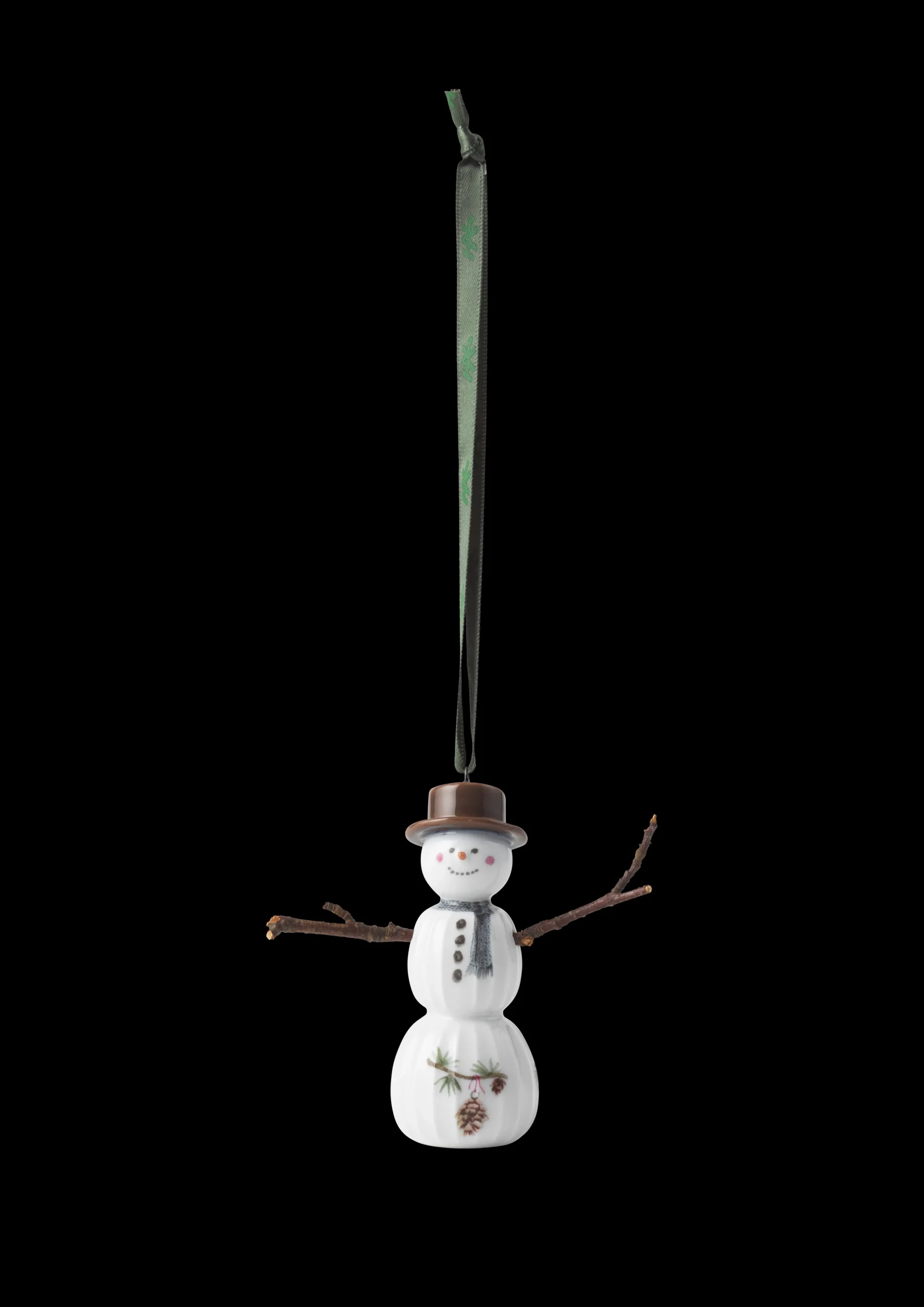 Best Kähler Hammershøi Christmas Snemand hængende H9.5 hvid deko