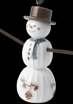 Best Kähler Hammershøi Christmas Snemand hængende H9.5 hvid deko