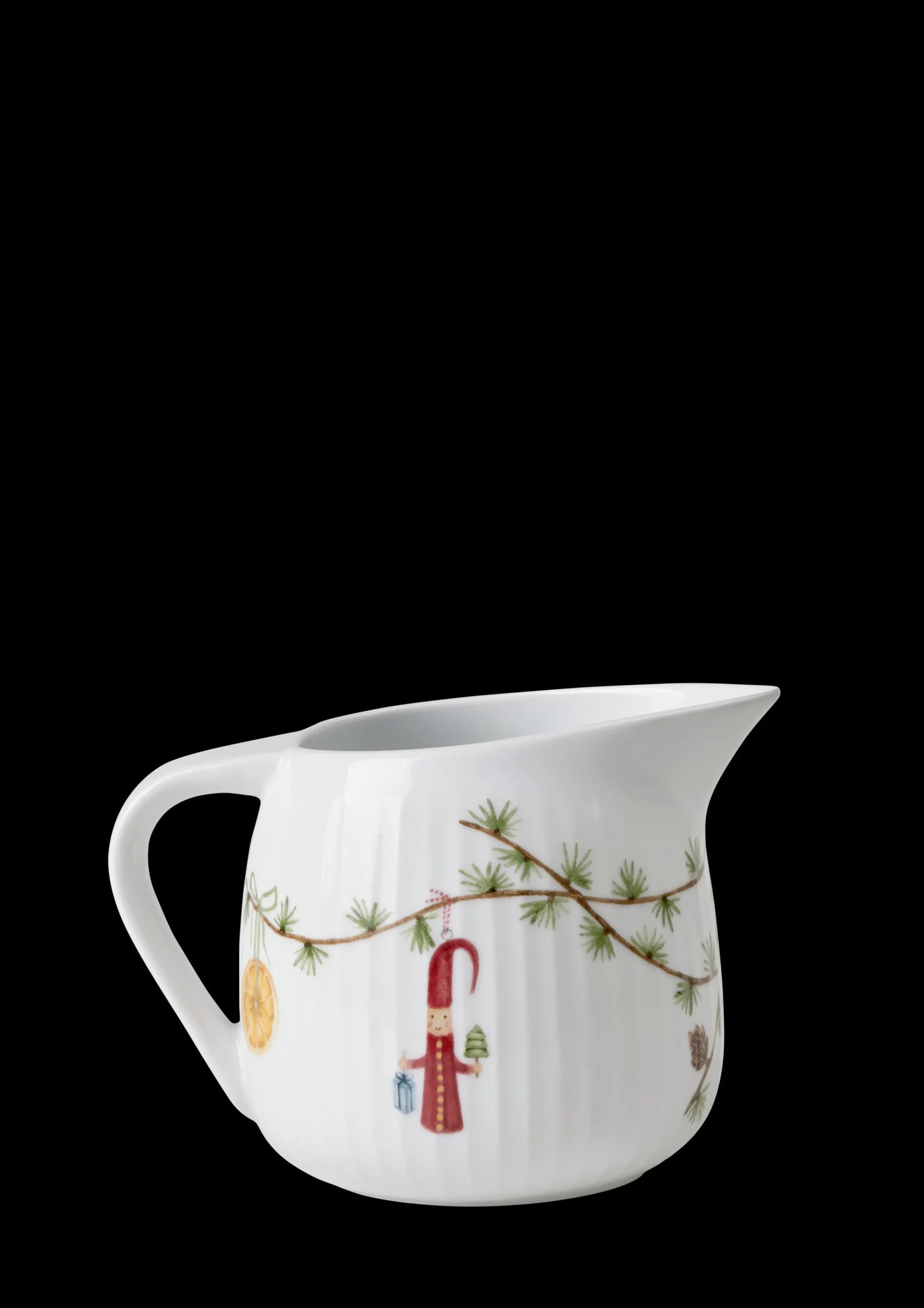 Discount Kähler Hammershøi Christmas Saucekande 66 cl hvid m. deko