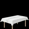 New Kähler Hammershøi Christmas Dug 150x320 cm hvid m. deko