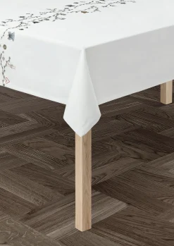 New Kähler Hammershøi Christmas Dug 150x320 cm hvid m. deko