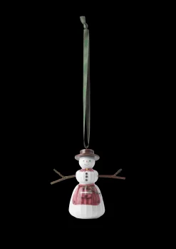 Sale Kähler Hammershøi Christmas Snekone hængende H9 hvid m. deko