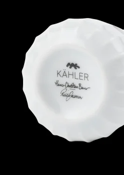 Sale Kähler Hammershøi Christmas Snekone hængende H9 hvid m. deko