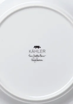 Hot Kähler Hammershøi Christmas Tallerken Ø19 cm hvid m. deko