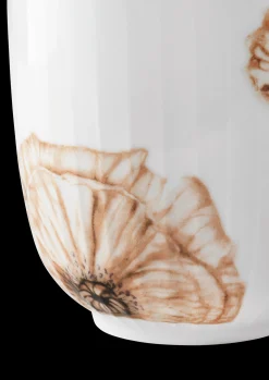 Discount Kähler Hammershøi Poppy Krus 33 cl hvid m. deko | Køb her