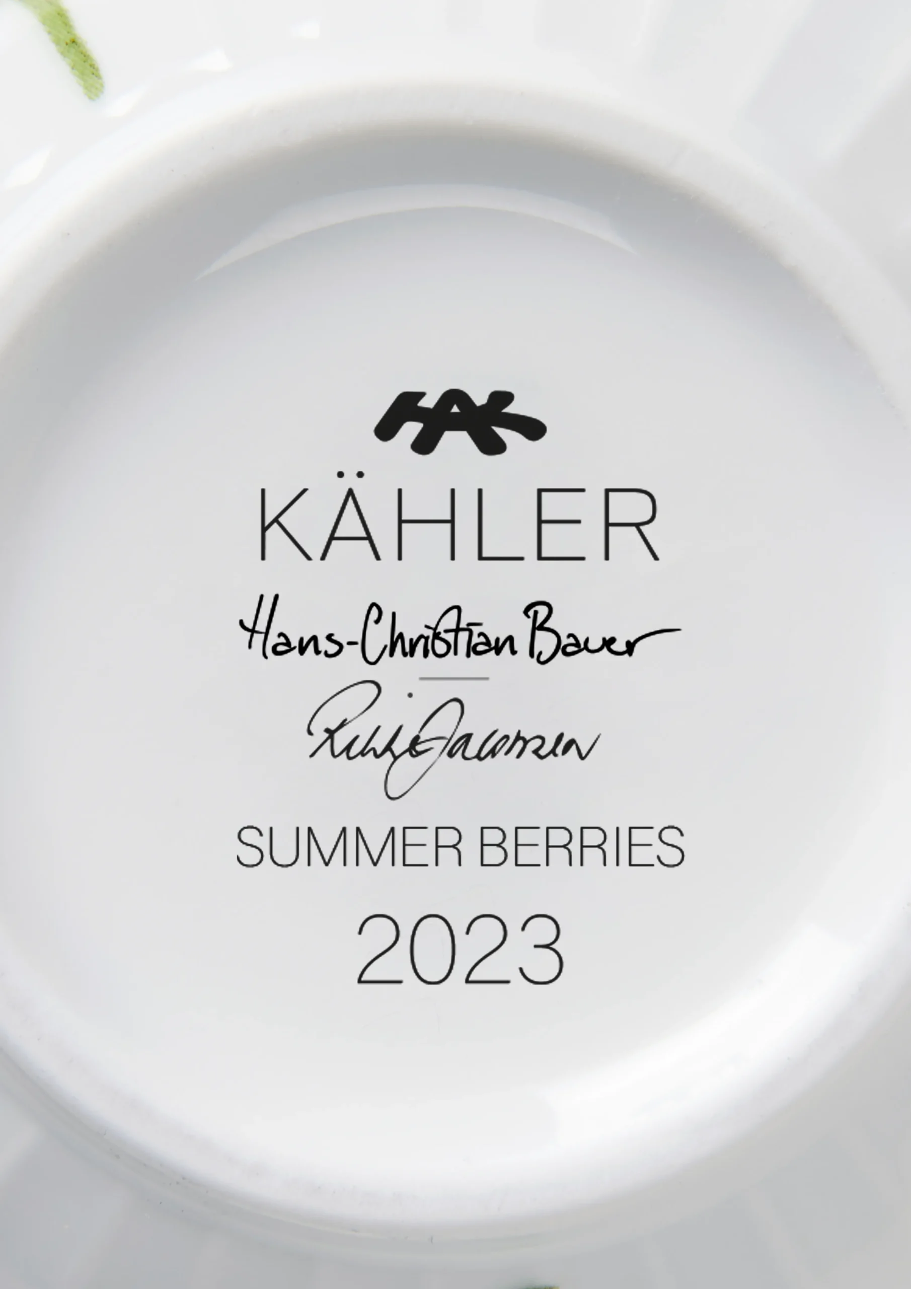 Kähler Hammershøi Summer Krus 33 cl sommerbær | Køb her