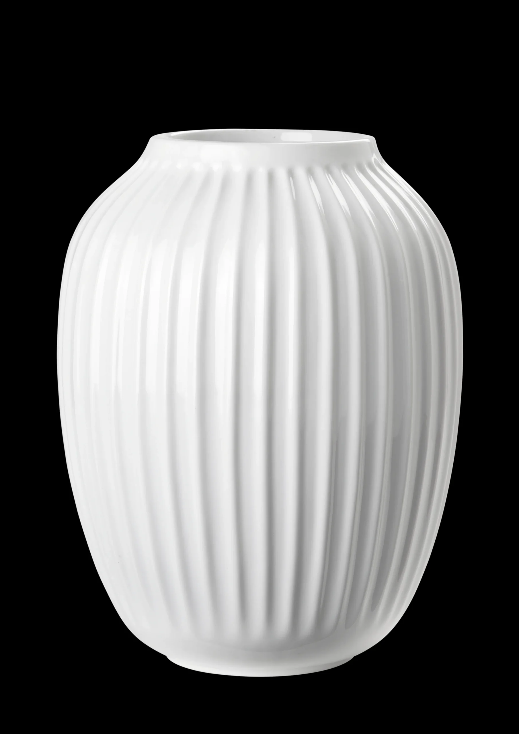Best Kähler Hammershøi Vase H25.5 hvid (15385) | Køb her