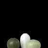 Online Kähler Hammershøi Vase miniature støvet grøn 3 stk.