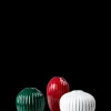 Discount Kähler Hammershøi Vase miniature rød/grøn/hvid 3 stk.