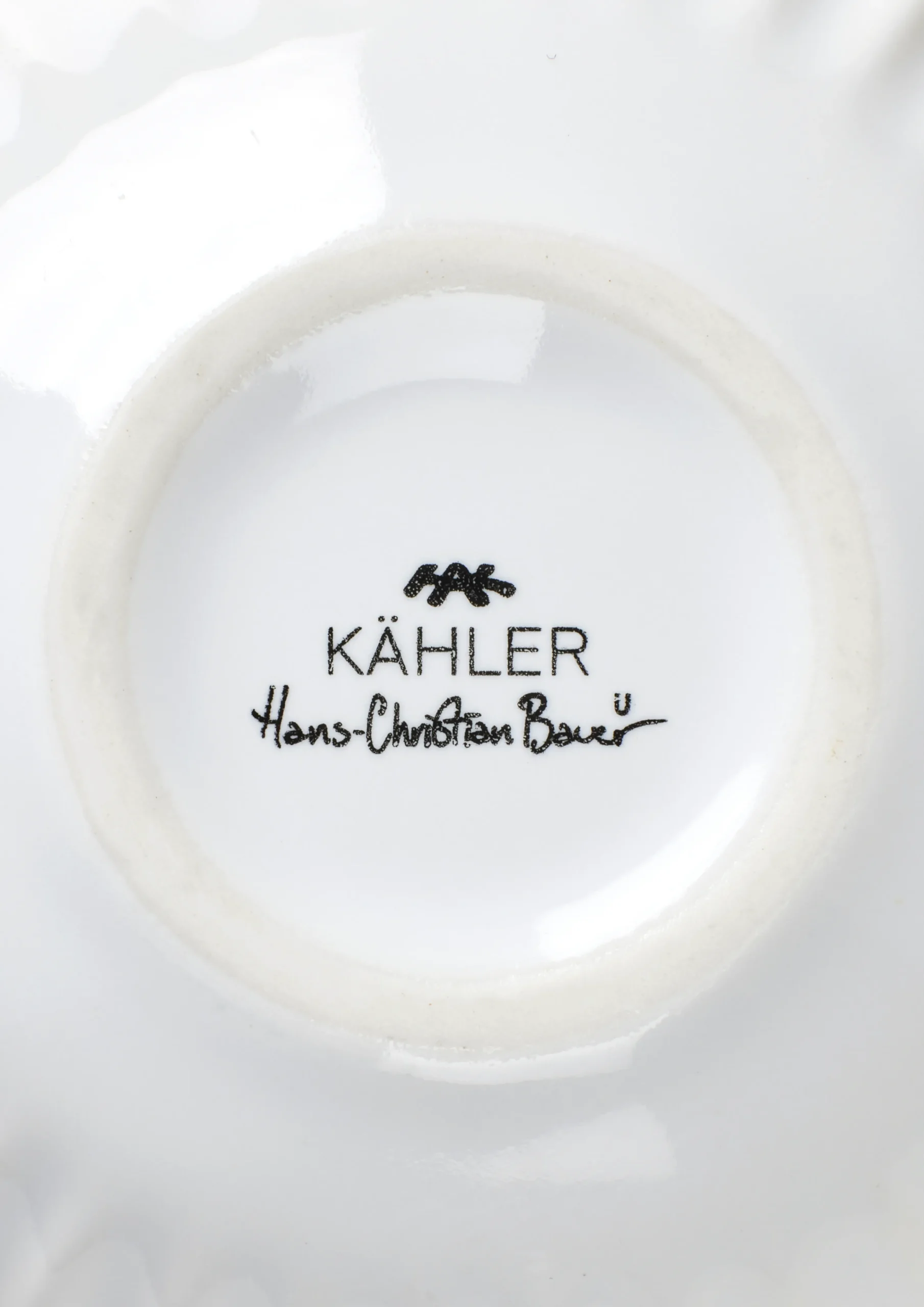 Discount Kähler Hammershøi Vase miniature rød/grøn/hvid 3 stk.