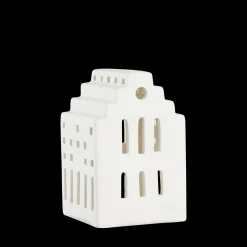 Clearance Kähler Lyshus Langkirke H10 i hvid fra serien Urbania