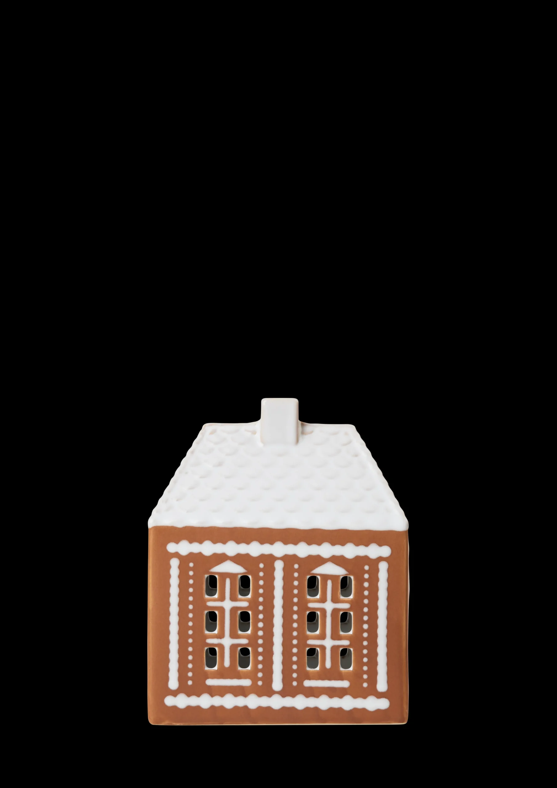 Best Kähler Lyshus mellem i brun fra serien Gingerbread | Køb her