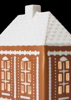 Best Kähler Lyshus mellem i brun fra serien Gingerbread | Køb her