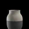 Sale Kähler Omaggio Circulare Vase H20 cm antracitgrå | Køb nu