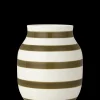 Clearance Kähler Omaggio Vase H20 cm olivengrøn | Køb på Rosendahl.com