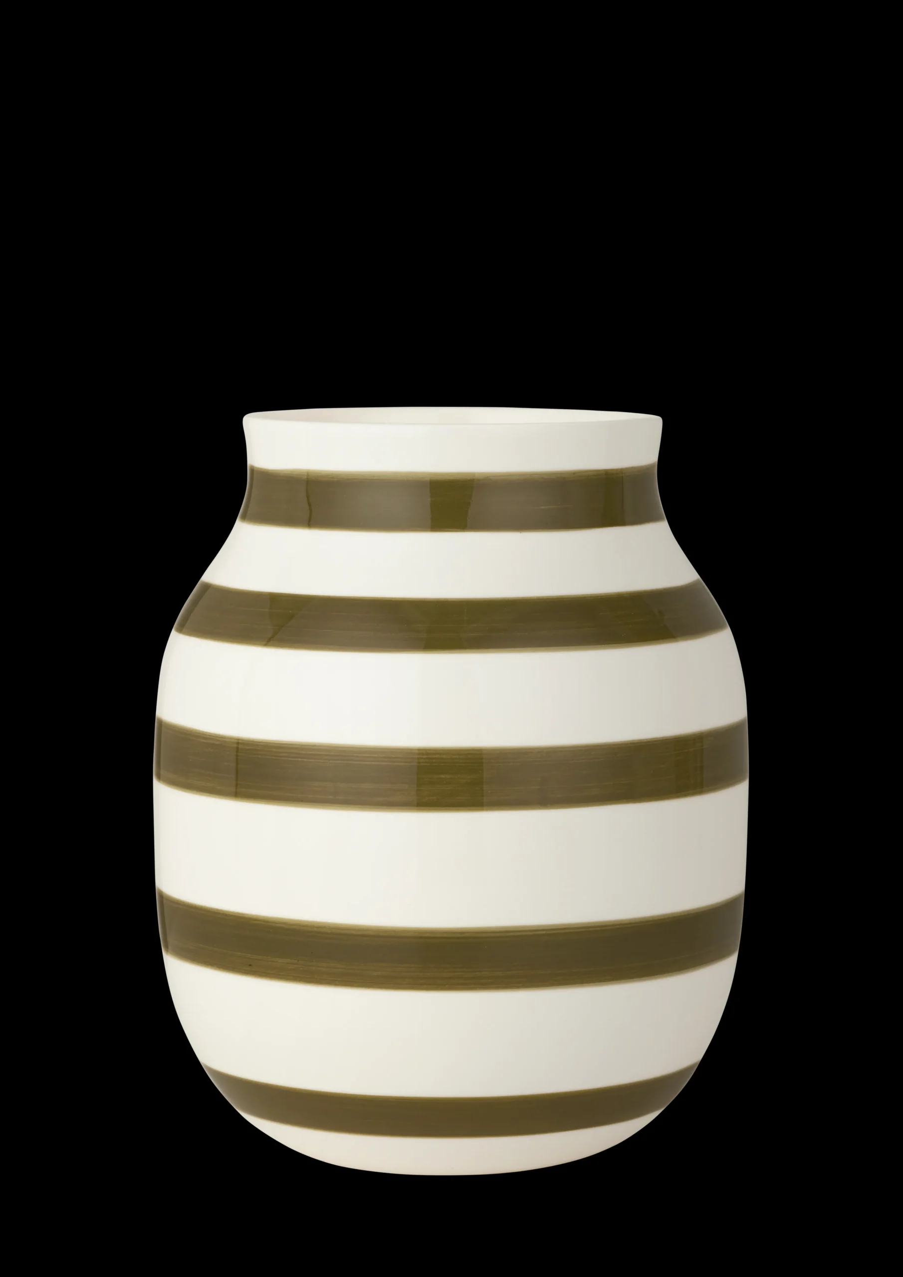 Clearance Kähler Omaggio Vase H20 cm olivengrøn | Køb på Rosendahl.com
