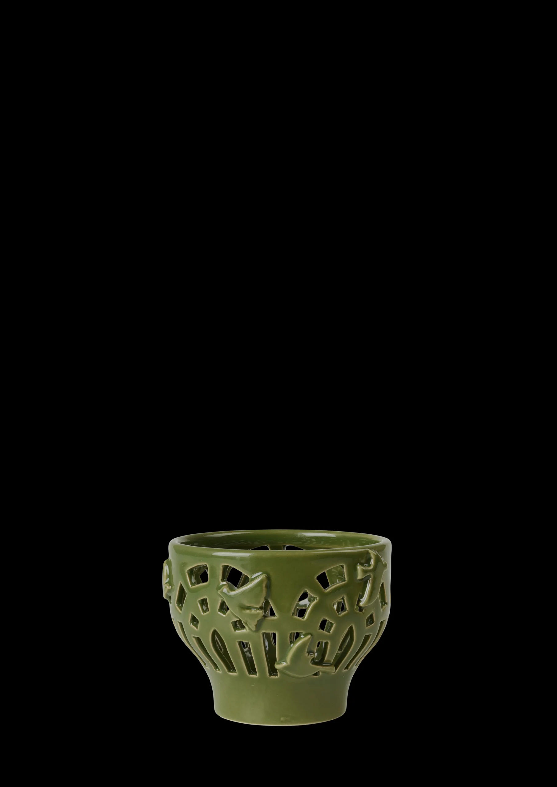 Discount Kähler Orangery Fyrfadsstage Ø9.5 cm green garden | Køb her