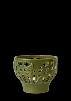 Discount Kähler Orangery Fyrfadsstage Ø9.5 cm green garden | Køb her