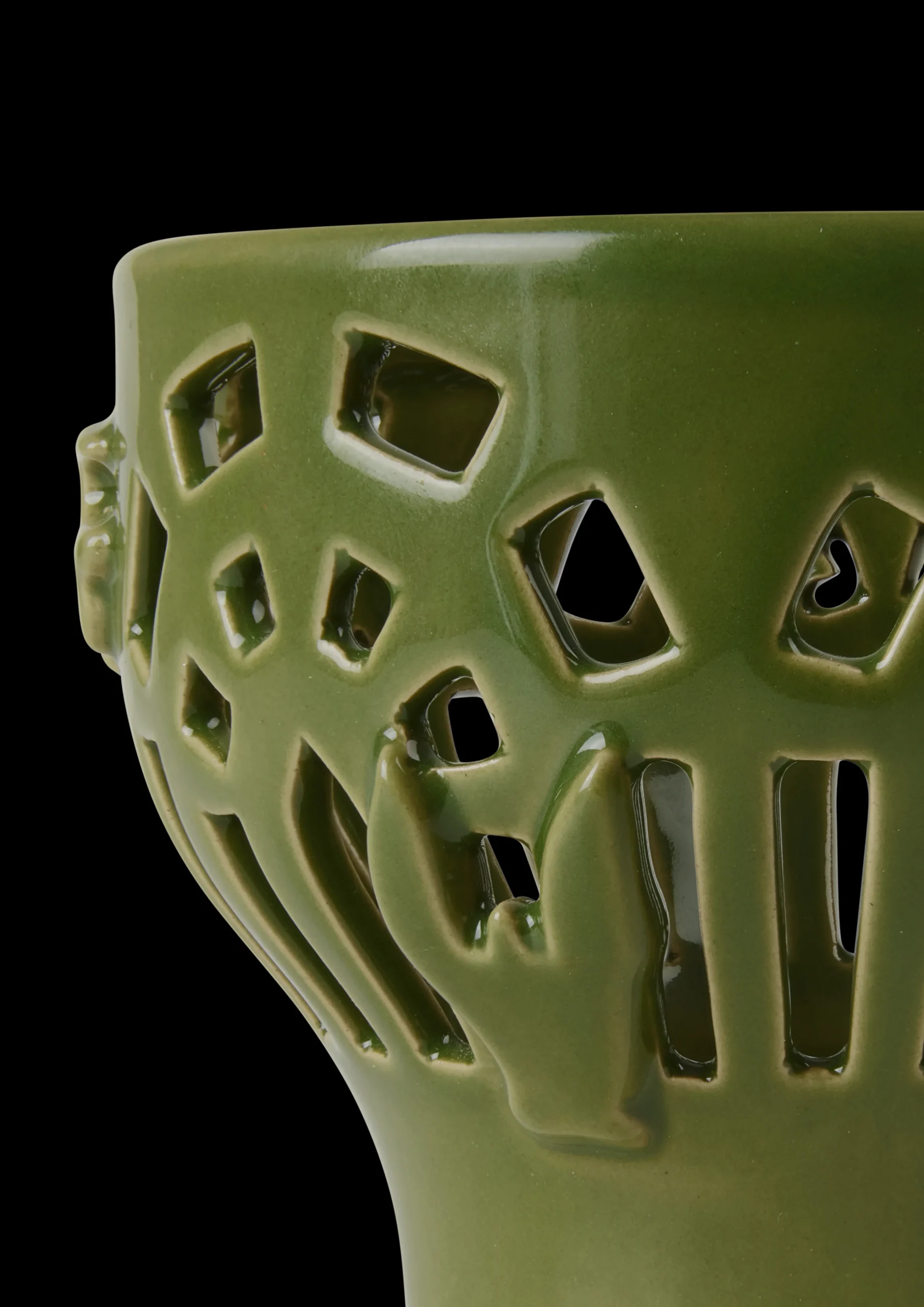 Discount Kähler Orangery Fyrfadsstage Ø9.5 cm green garden | Køb her
