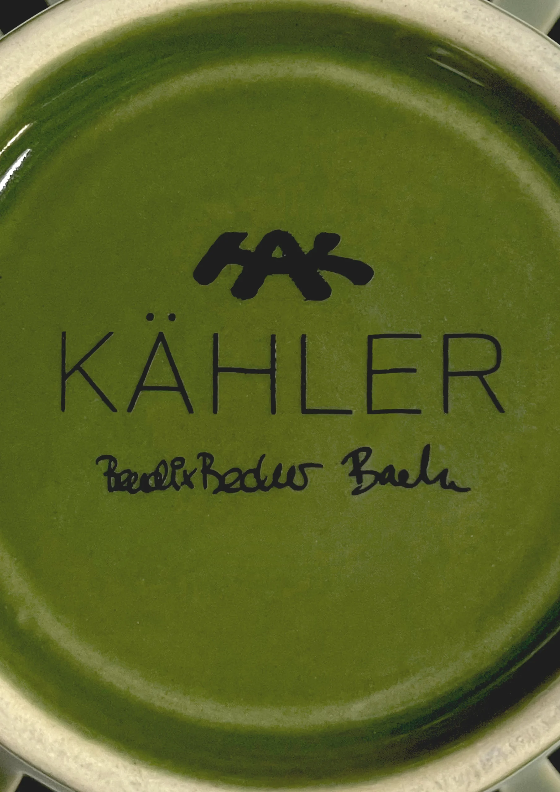 Discount Kähler Orangery Fyrfadsstage Ø9.5 cm green garden | Køb her