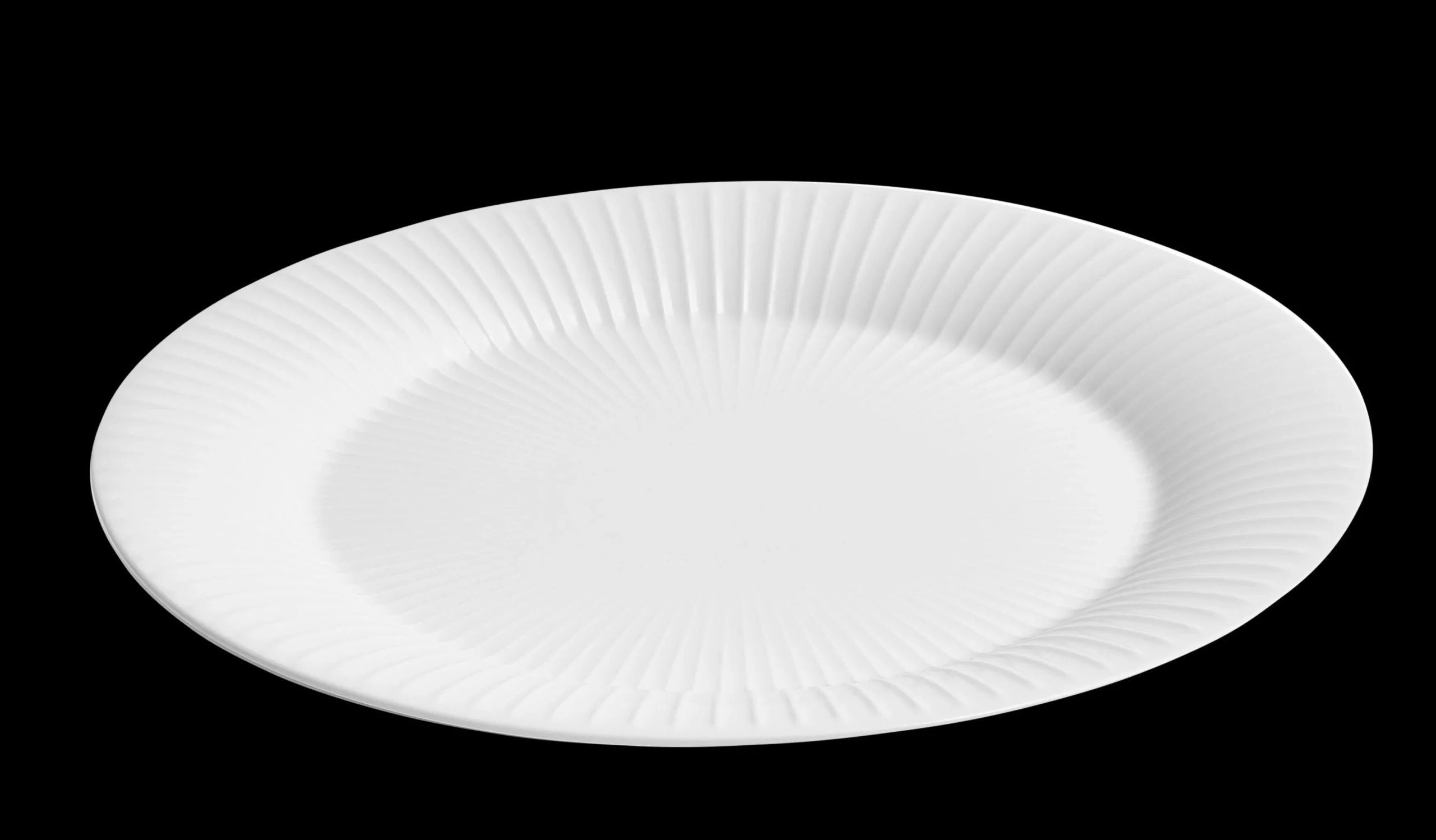 New Kähler Ovalt serveringsfad 28.5x22.5 cm i hvid | Køb her