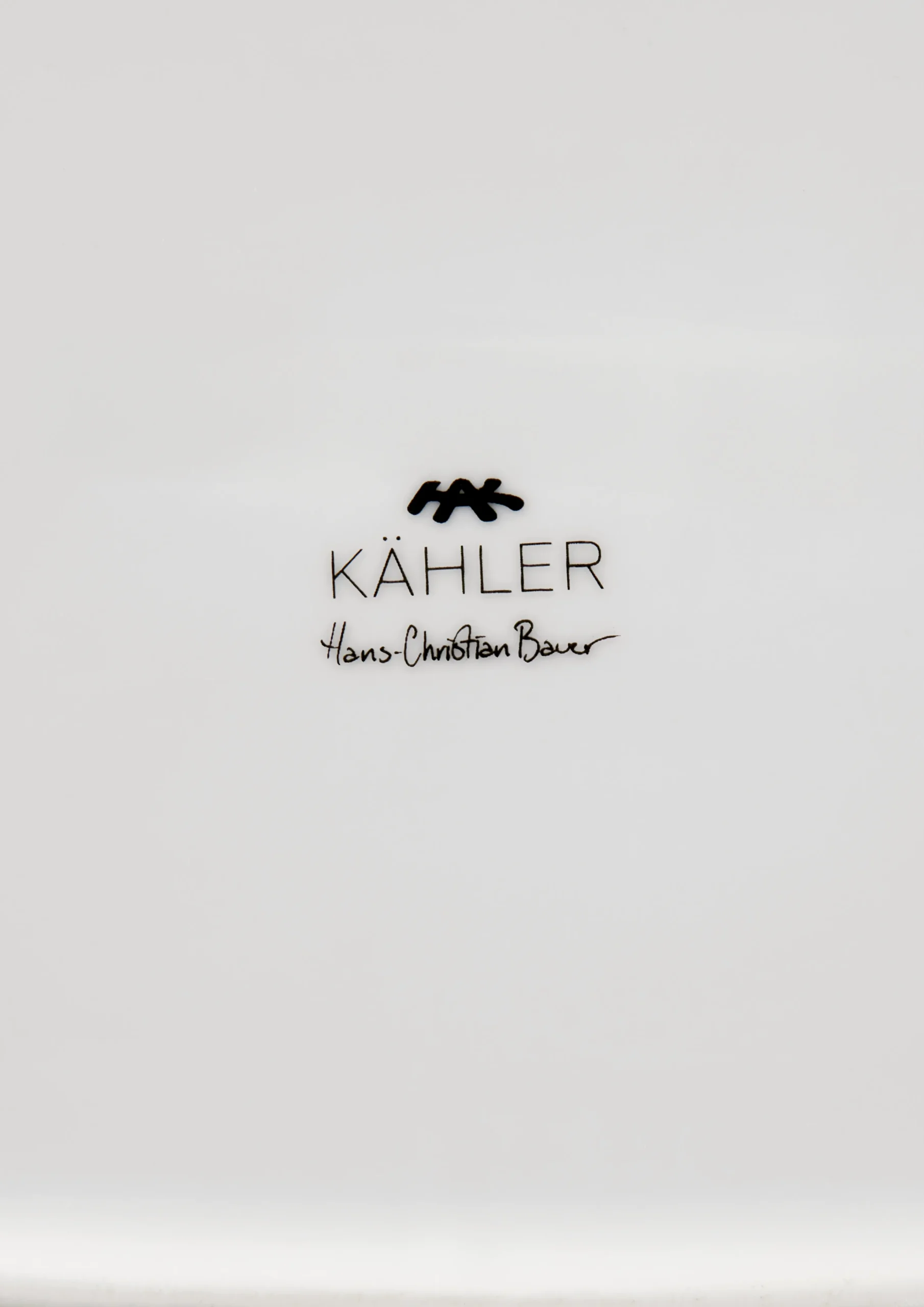 Online Kähler Ovnfast fad 39x29.5 cm i hvid fra serien Hammershøi