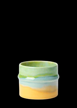 Discount Kähler Poppery Krus 27 cl apple green/mint/yellow