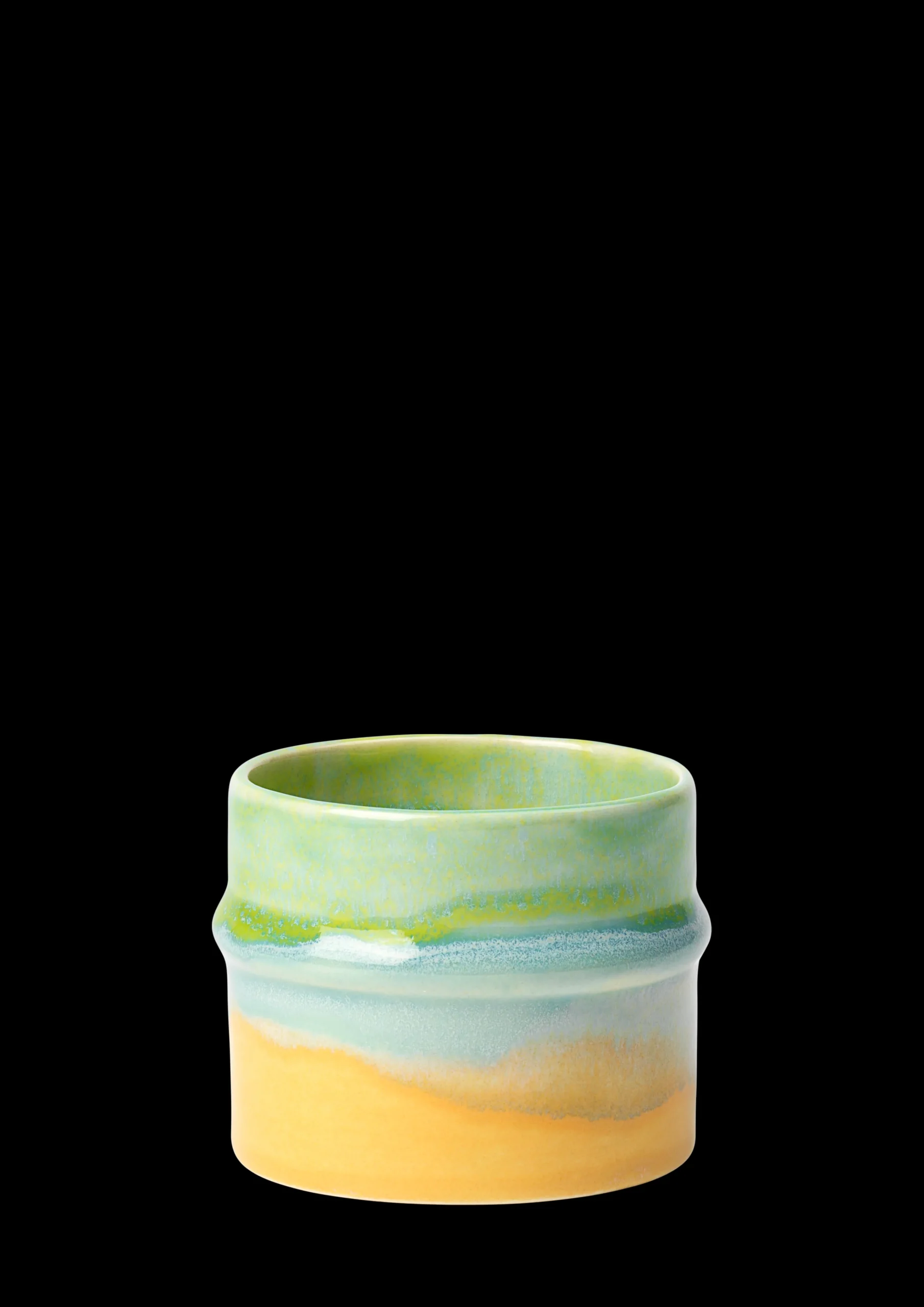Discount Kähler Poppery Krus 27 cl apple green/mint/yellow