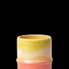 Discount Kähler Poppery Krus 36 cl yellow/apple green/pink