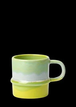 Discount Kähler Poppery Krus med hank 35 cl apple green/mint