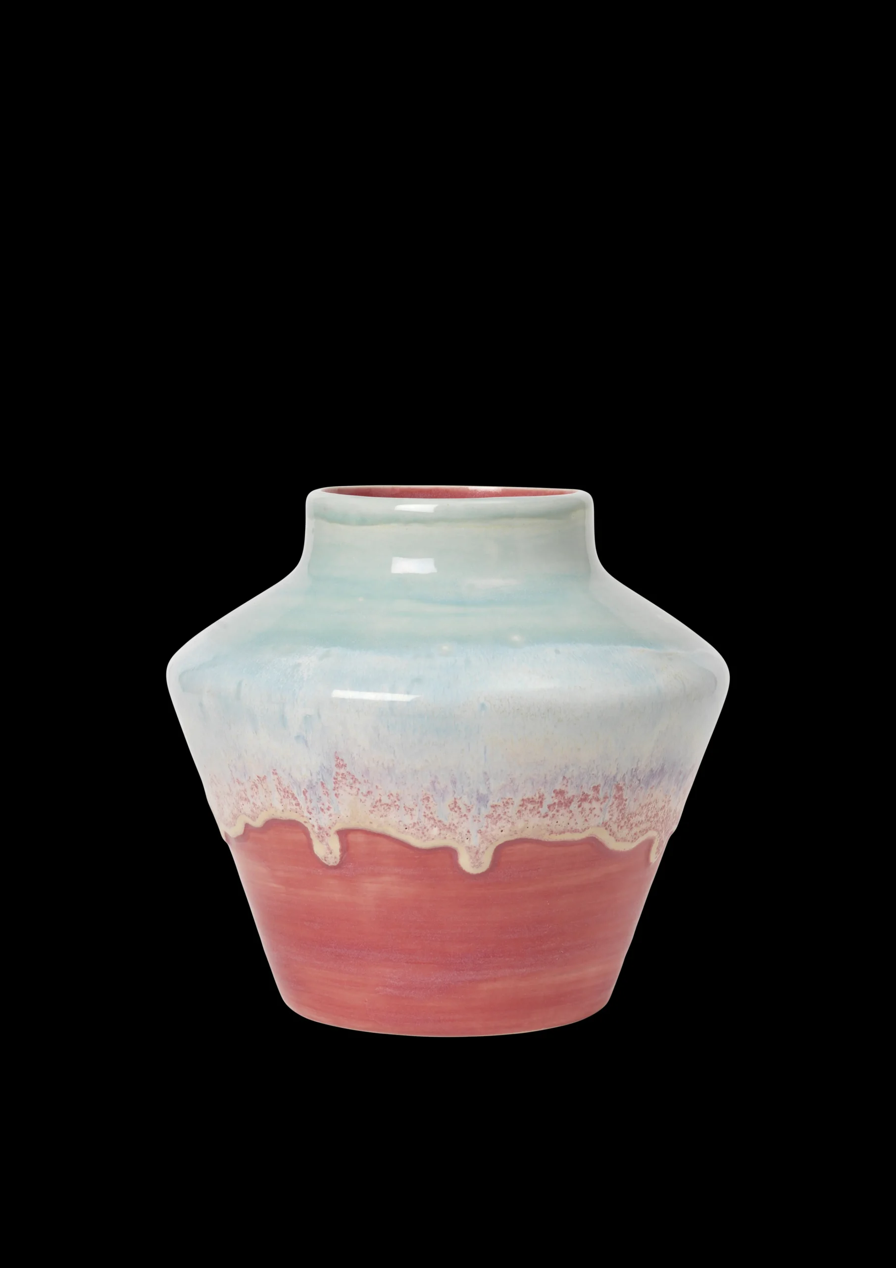 Discount Kähler Poppery Vase H20.5 cm mint/pink | Køb hos os