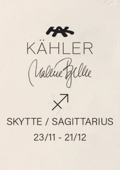 Sale Kähler Skytte H17 i hvid fra serien Astro | Køb her
