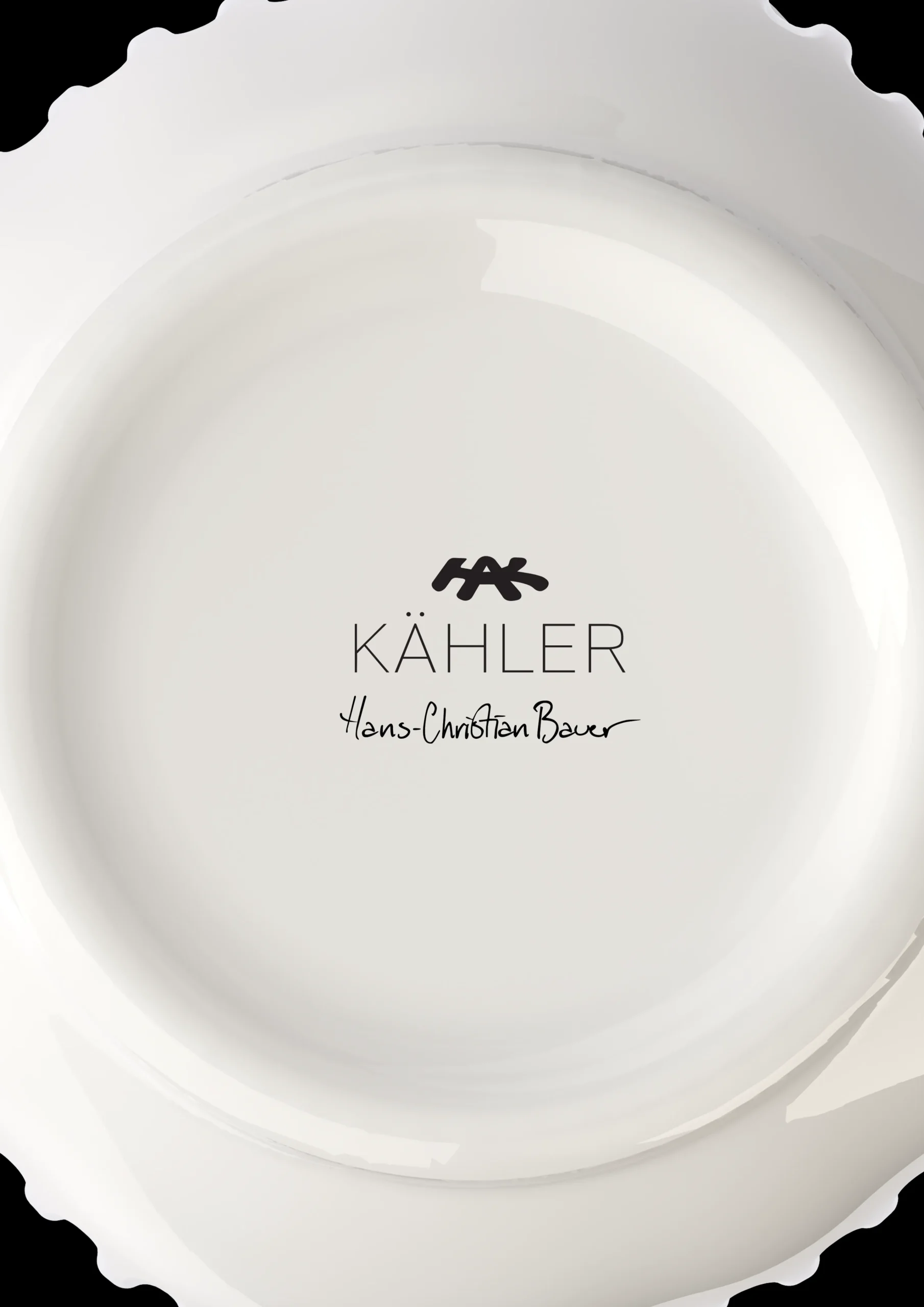 Best Kähler Unfold Vase H20.5 cm i hvid fra serien Hammershøi