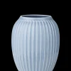 Discount Kähler Vase H21 cm i blå fra serien Hammershøi | Køb her