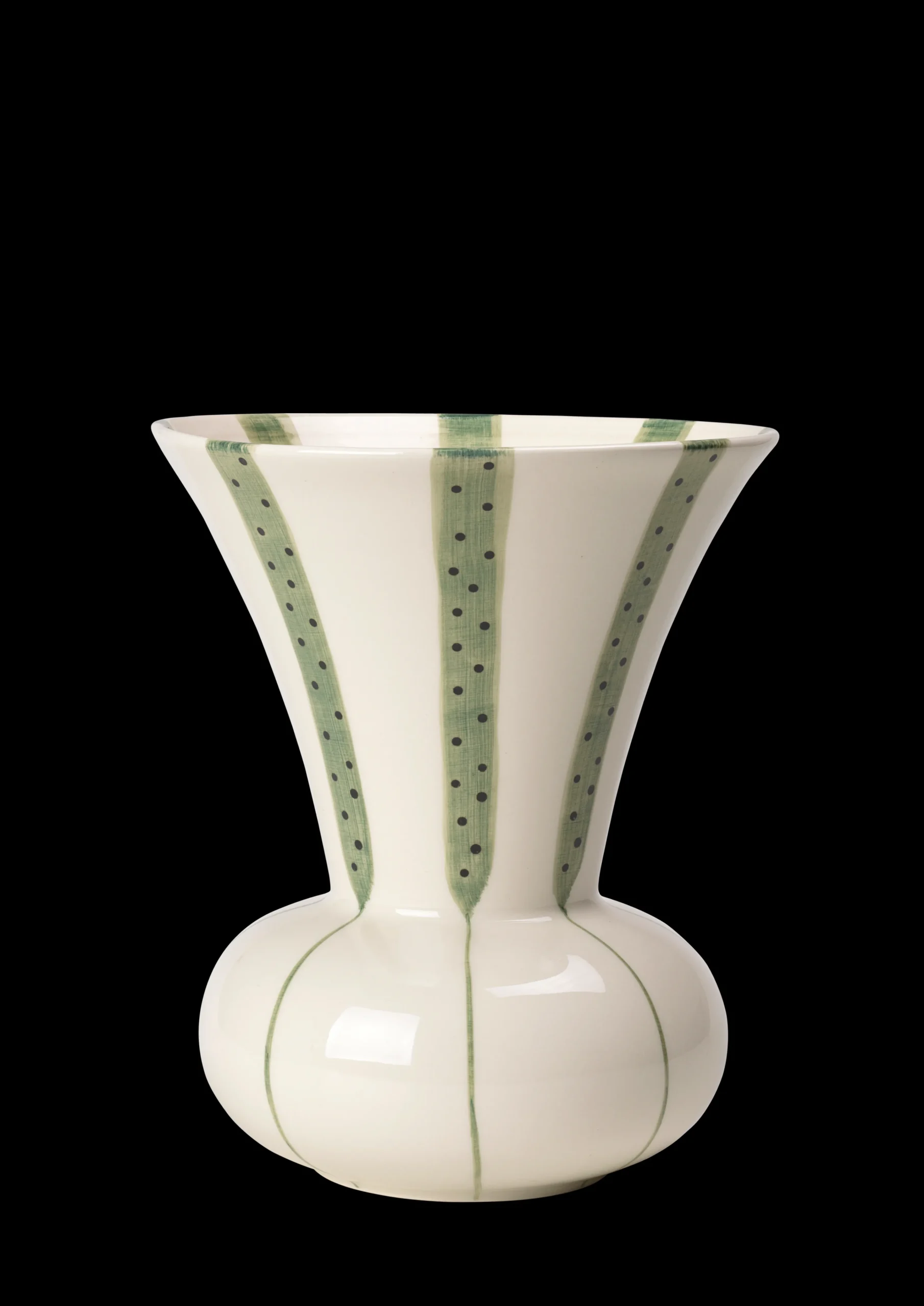 Discount Kähler Vase H20 cm i grøn fra serien Signature | Køb her