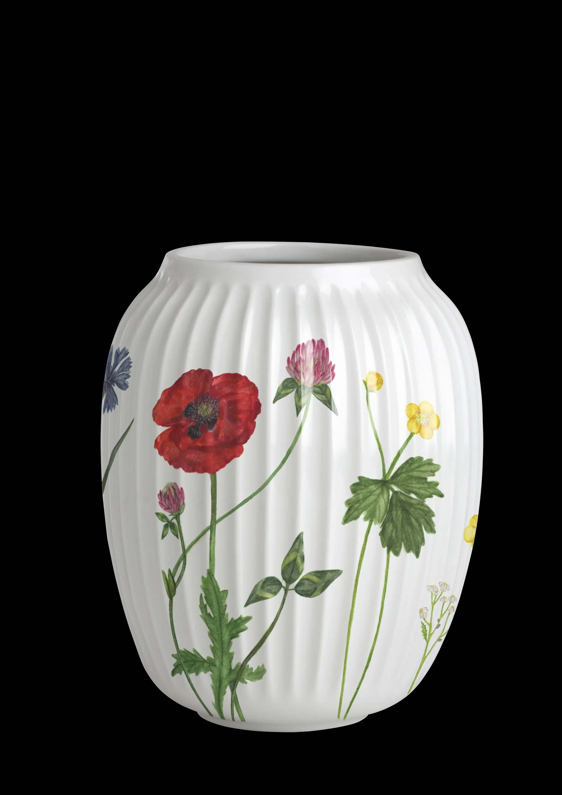 Hot Kähler Vase H21 cm i hvid fra serien Hammershøi Summer