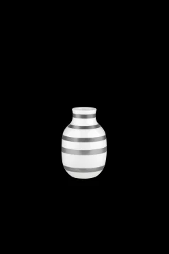 Clearance Kähler Vase H12.5 cm i sølv fra serien Omaggio | Køb her