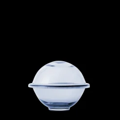Sale Lyngby Porcelæn Chapeau Bonbonniere midnight blue glas