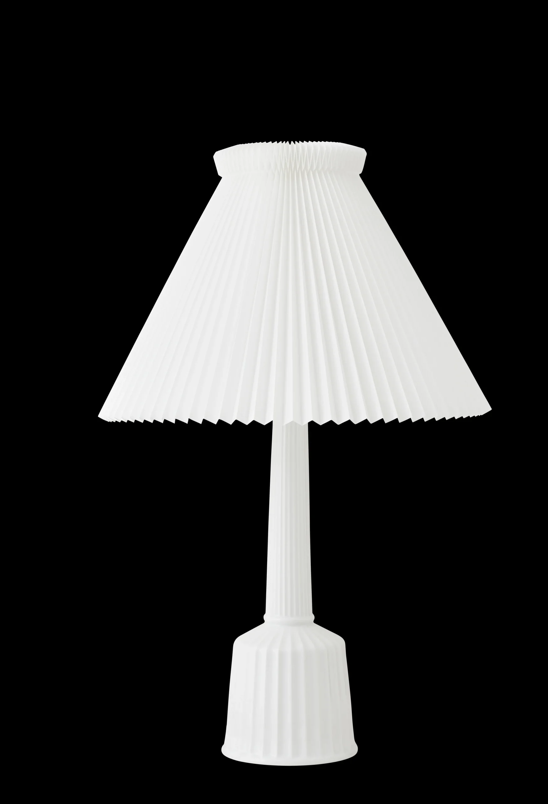 Lyngby Porcelæn Esben Klint Lampe EU stik H44 hvid | Køb her