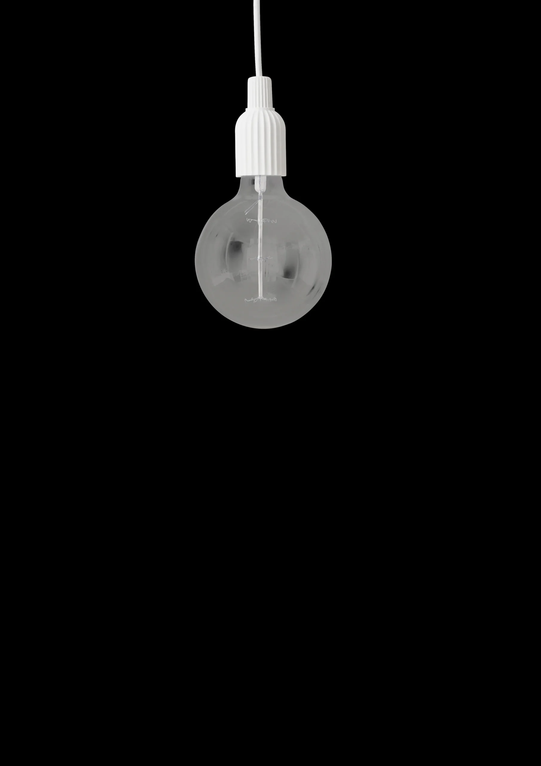 Online Lyngby Porcelæn Fitting #01 H8.7 cm i hvid | Køb her