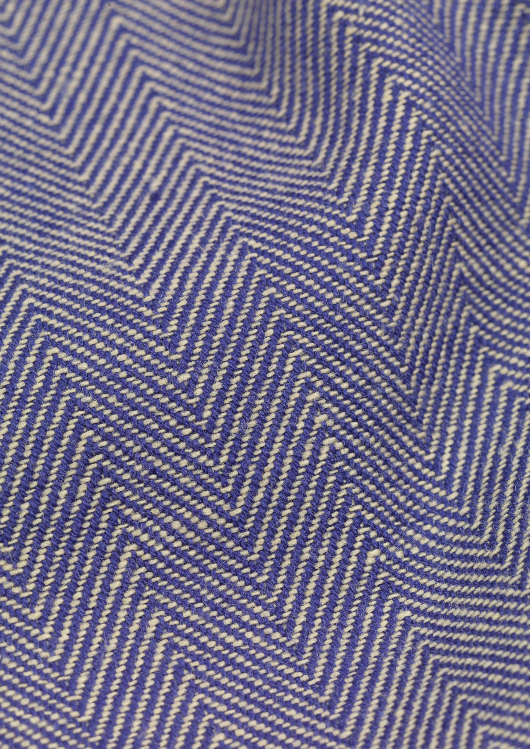 Discount Lyngby Porcelæn Herringbone Dug 150x320 cm blå | Køb her