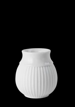 Outlet Lyngby Porcelæn Kronelysestage H7 cm i hvid | Køb her