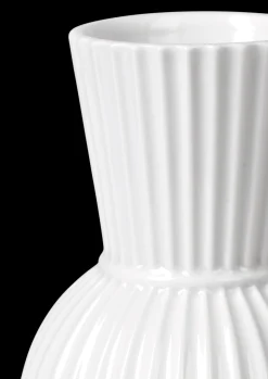 Hot Lyngby Porcelæn Lyngby Tura Vase H18 hvid porcelæn | Køb her