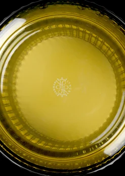 Online Lyngby Porcelæn Lyngby Vase H31 olivengrøn mundblæst glas