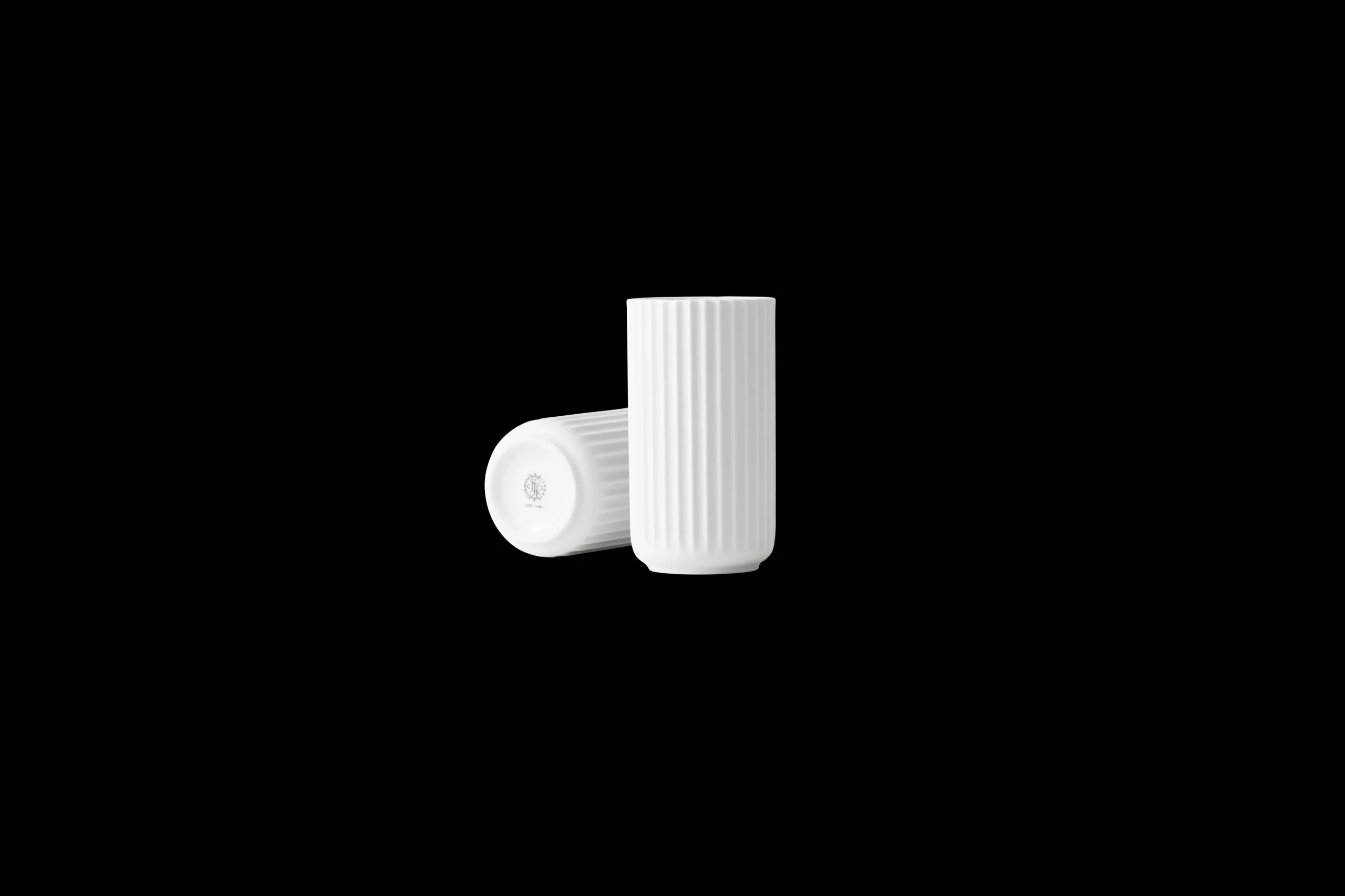 Clearance Lyngby Porcelæn Lyngby Vase H15.5 hvid porcelæn | Køb her