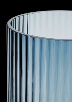 Online Lyngby Porcelæn Lyngby Vase midnight blue mundblæst glas
