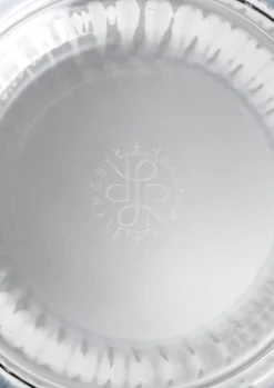 Lyngby Porcelæn Lyngby Vase H20.5 klar mundblæst glas