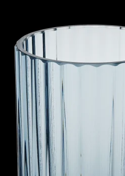 Best Lyngby Porcelæn Lyngby Vase midnight blue mundblæst glas