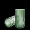 Lyngby Porcelæn Lyngby Vase copenhagen green mundblæst glas