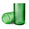 Hot Lyngby Porcelæn Lyngby Vase copenhagen green mundblæst glas